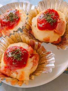 まんまる!ピザ風ポテサラボール-レシピのメイン写真