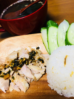 炊飯器で楽チン簡単☆カオマンガイ☆-レシピのメイン写真