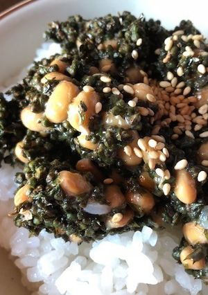 納豆としその実のご飯-レシピのメイン写真