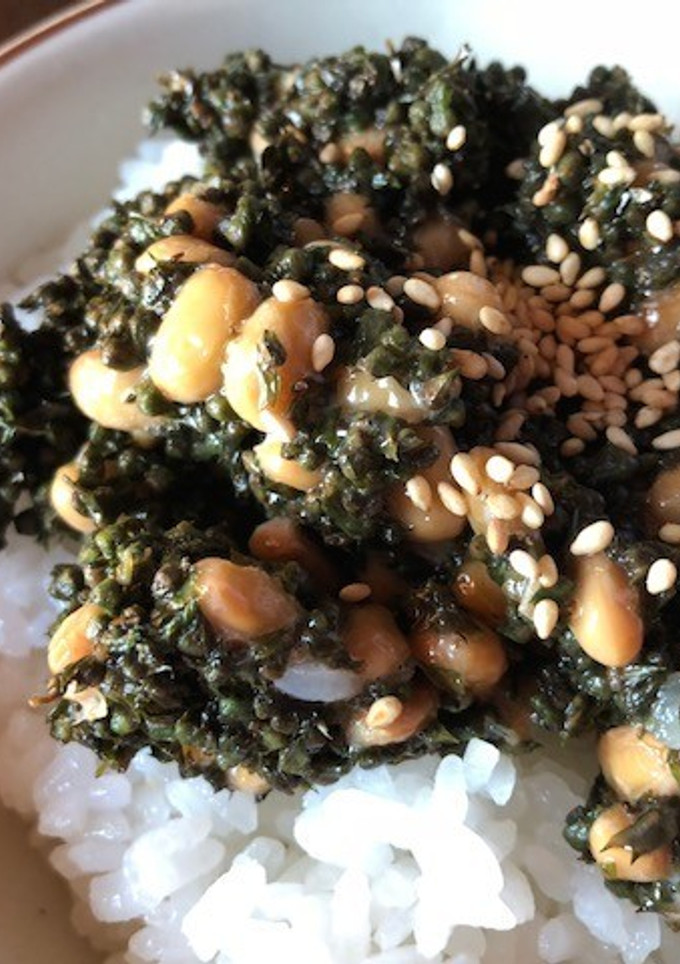 納豆としその実のご飯-レシピのメイン写真