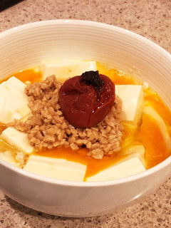 納豆のうめ卵豆腐-レシピのメイン写真