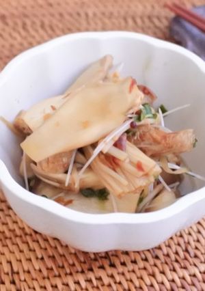 きのこの麺つゆあえ-レシピのメイン写真