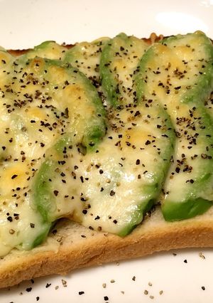 アボガドチーズトースト-レシピのメイン写真