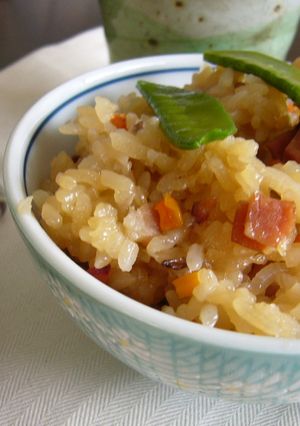 レンジで簡単 中華風おこわ-レシピのメイン写真