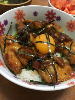 梅干しでさっぱりと。照り焼き親子丼♡-レシピのメイン写真