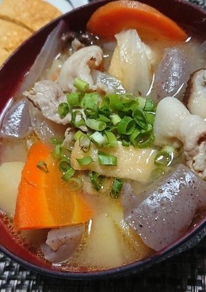 具材たっぷりゴロゴロ豚汁(*´艸`*)♡-レシピのメイン写真