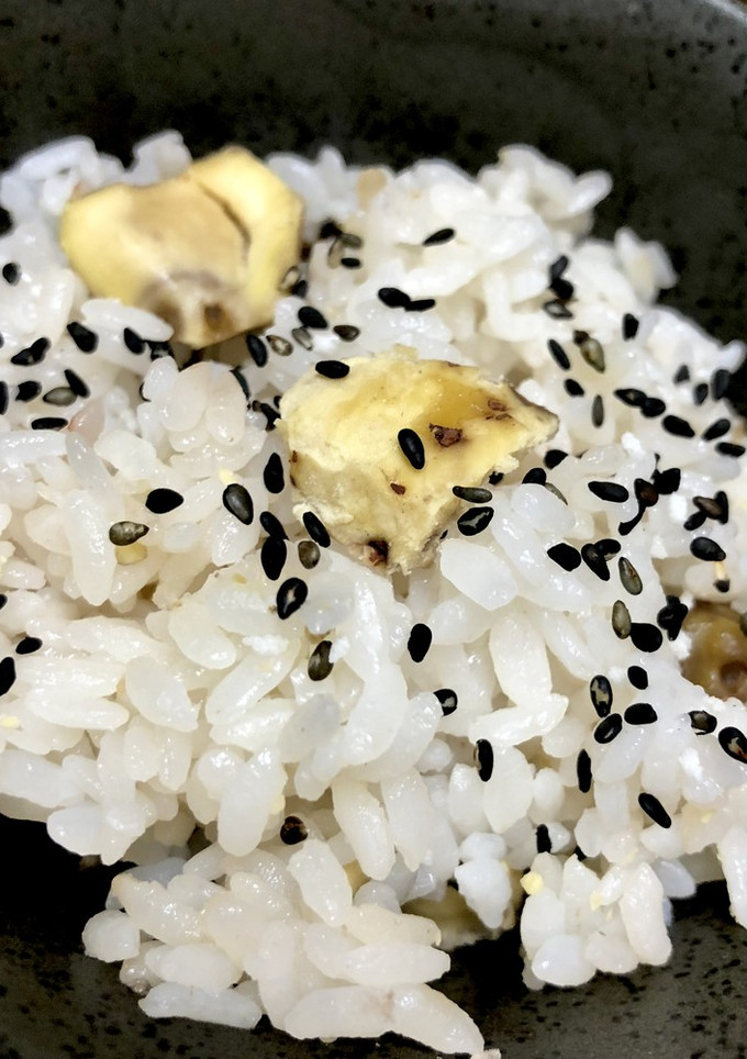 簡単 炊飯器 栗ご飯-レシピのメイン写真