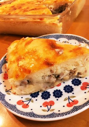 コストコマッシュポテトでポテトミートパイ-レシピのメイン写真