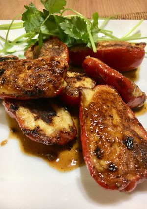 赤ピーマンの肉詰め-レシピのメイン写真