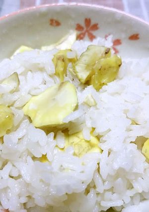 山栗の炊き込みご飯-レシピのメイン写真