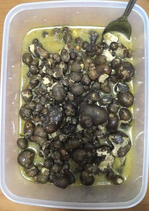 むかごガーリックバター醤油煮-レシピのメイン写真