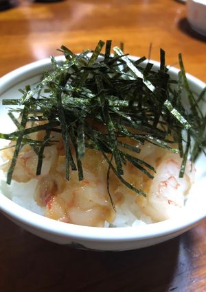 甘エビ漬け丼-レシピのメイン写真