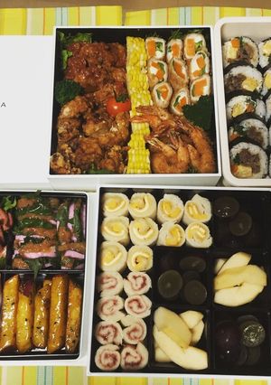 2018年10月幼稚園運動会お弁当✨-レシピのメイン写真