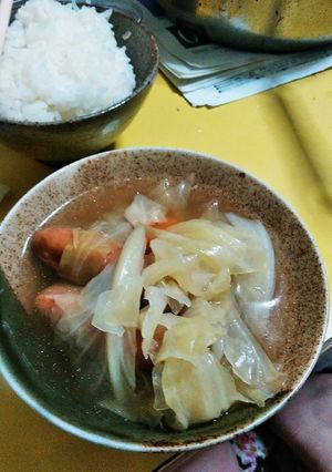 キャベツで簡単(雑で楽)ポトフ-レシピのメイン写真