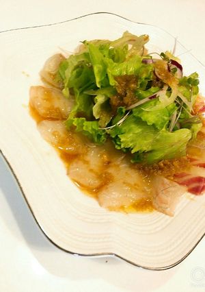 鯛のカルパッチョ★生姜風味-レシピのメイン写真