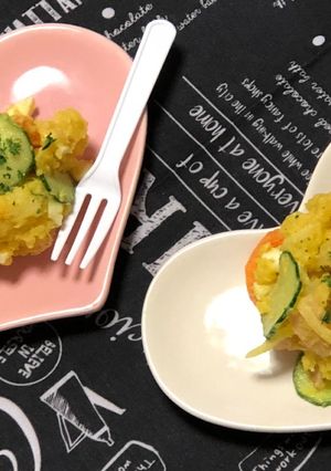 ポテトサラダ♡和風カレー味♪-レシピのメイン写真