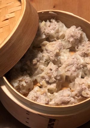 干し貝柱、しいたけ、粗挽き豚肉の焼売-レシピのメイン写真