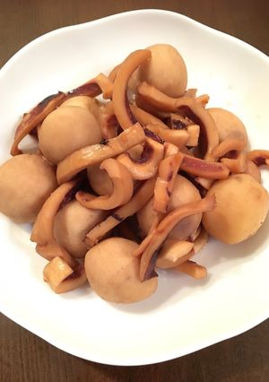 イカと里芋煮-レシピのメイン写真