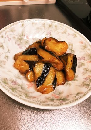 ご飯にぴったり★茄子の韓国風炒め-レシピのメイン写真