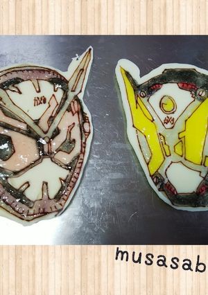 仮面ライダージオウ☆キャラチョコその2-レシピのメイン写真