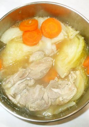 塩鶏とキャベツ煮込み♪簡単-レシピのメイン写真