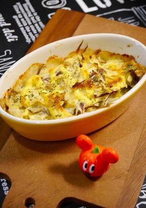 簡単！グラタン☆薩摩芋の皮-レシピのメイン写真