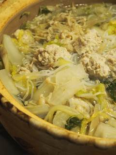 レンコン入り鶏団子とごぼうのあったか鍋-レシピのメイン写真