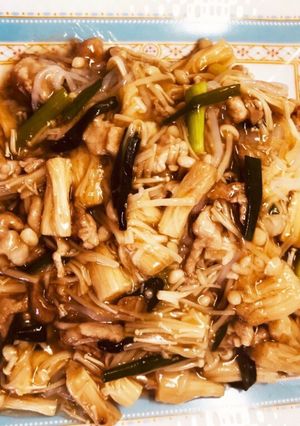 糖質オフ☆あんかけ焼そば風こんにゃく麺-レシピのメイン写真
