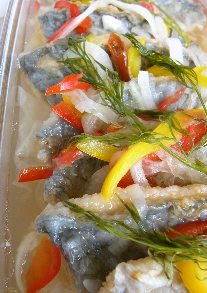 鯵の南蛮漬け〖介護食の工夫付〗-レシピのメイン写真