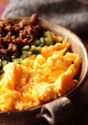 おウチで本格そぼろ丼。-レシピのメイン写真