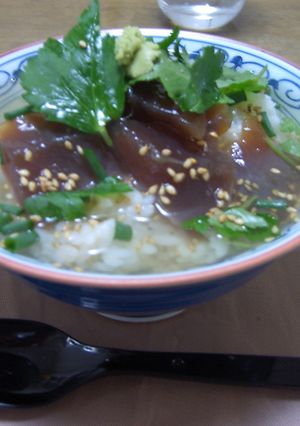 漬けマグロ茶漬け-レシピのメイン写真