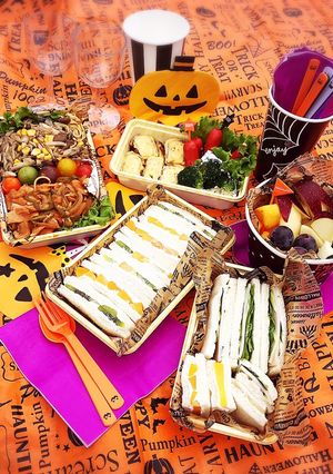 ☆ハロウィンピクニック弁当☆-レシピのメイン写真