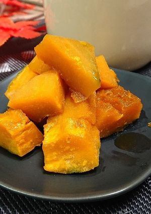 【炊飯マグ料理】カボチャの煮物-レシピのメイン写真