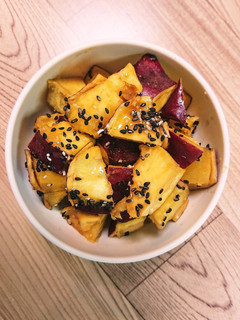 【炊飯マグ料理】大学いも風-レシピのメイン写真