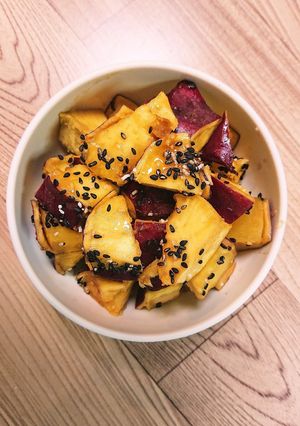 【炊飯マグ料理】大学いも風-レシピのメイン写真