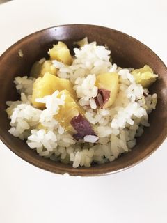 さつまいもの炊き込みごはん-レシピのメイン写真