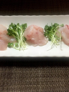 美川天然真鯛でお刺身-レシピのメイン写真