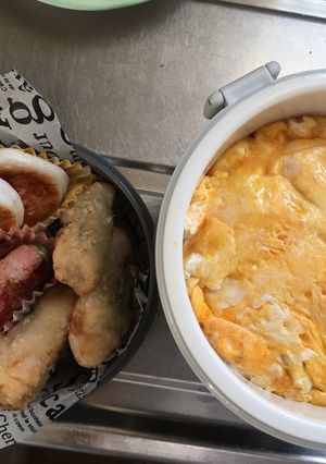 息子弁当②オムライス-レシピのメイン写真