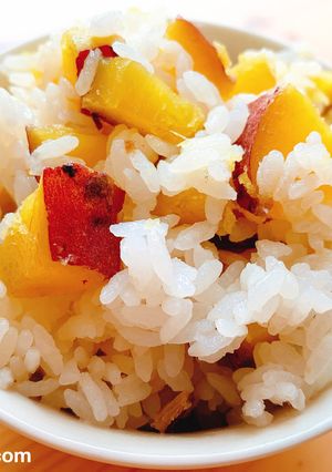 簡単！バター香るさつまいもご飯-レシピのメイン写真