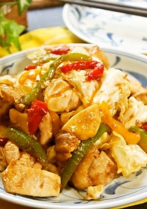 食べ応え抜群♪ボリューム満点の鶏の回鍋肉-レシピのメイン写真