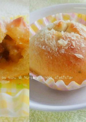 簡単❗焼きカレーパン(クイックブレッド)-レシピのメイン写真