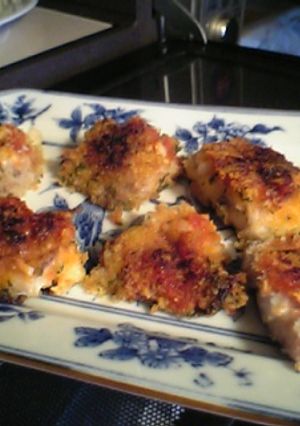 鯵のあらごしパン粉焼き-レシピのメイン写真