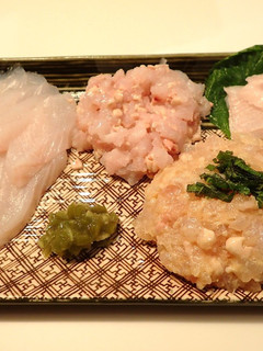 マツカワの刺身(肝和え)-レシピのメイン写真