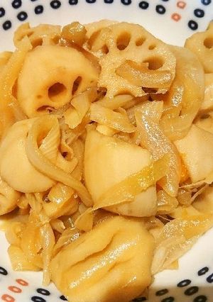 肉じゃが風れんこんの煮物-レシピのメイン写真