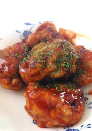 肉ボールの味噌チリソース-レシピのメイン写真