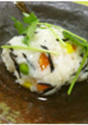 はんぺんの米粉茶巾蒸し～銀あんかけ～-レシピのメイン写真