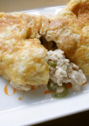 お豆腐のオムレツ♪-レシピのメイン写真