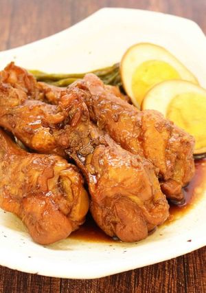 鶏手羽元のさっぱり黒酢煮-レシピのメイン写真