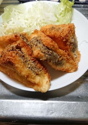 はんぺんのプルコギビーフ挟みフライ-レシピのメイン写真