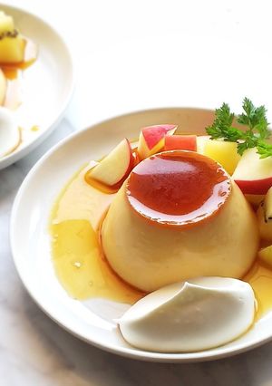 難易度ちょっと下げてみたプリン-レシピのメイン写真